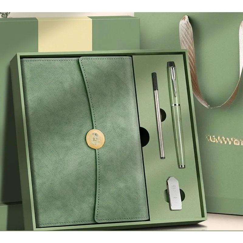 New Product Notebook Gift Box Set Custom Logo Souvenir Business High-end Notepad Gift Box Set Holiday Gift for Friends