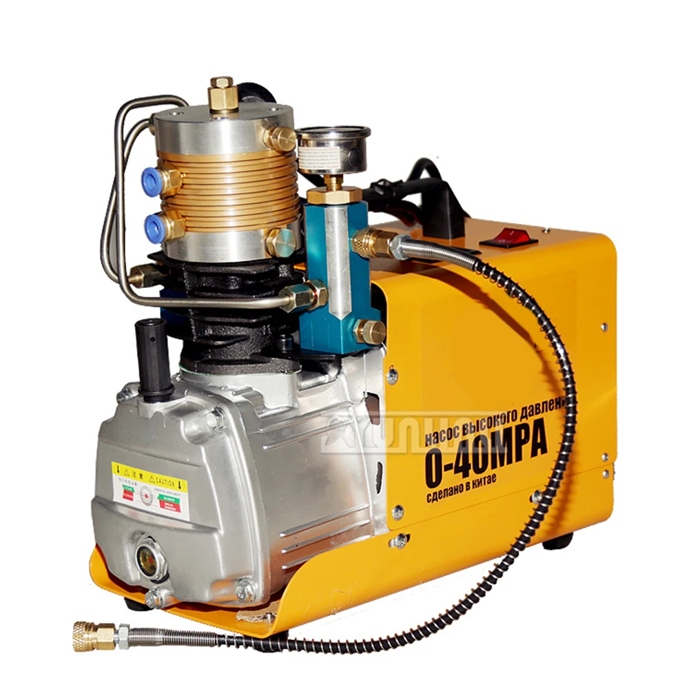 1.8KW 300Bar 30Mpa PCP compresor de aire eléctrico de alta presión compresor de aire tanque de buceo PCP Rifle 220V