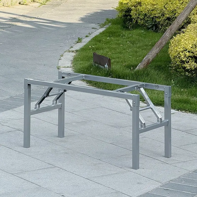 Foldable Table Leg Supports Heavy Duty Metal U-Shape Dining Table Frames Thickened Reinforced Spring Loaded Stable Modern Design