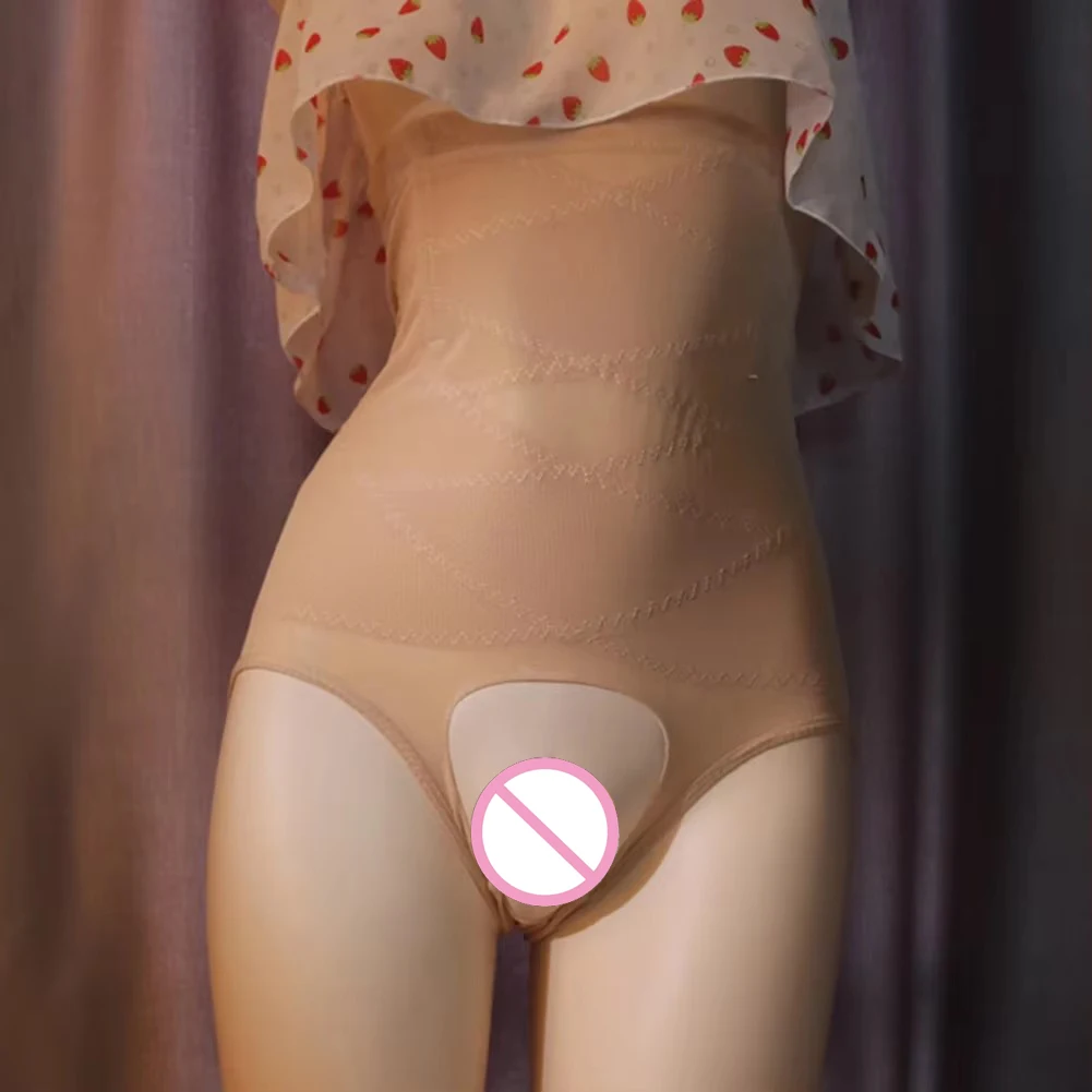 Men Gay Pussy Pants Sexy Fake Vagina Crossdresser Transgender Shemale Underwear High Waist Butt Lifting Shaper Camel Toe Panties