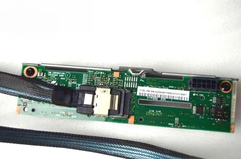 

81Y6657 94Y7587 94Y6386 46C9091 90Y4336 For IBM X3550 M4 2.5in Hot Swap SAS Backplane Used