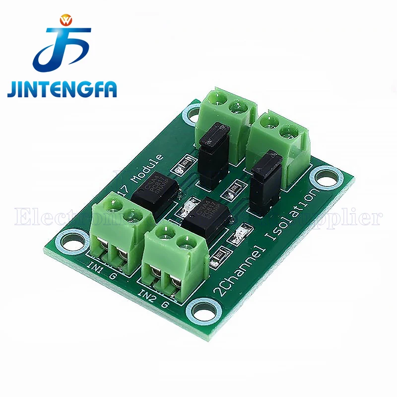 PC817 4 Channel Optocoupler Isolation Board Voltage Converter Adapter Module 3.6-30V Driver Photoelectric Isolated Module PC 817