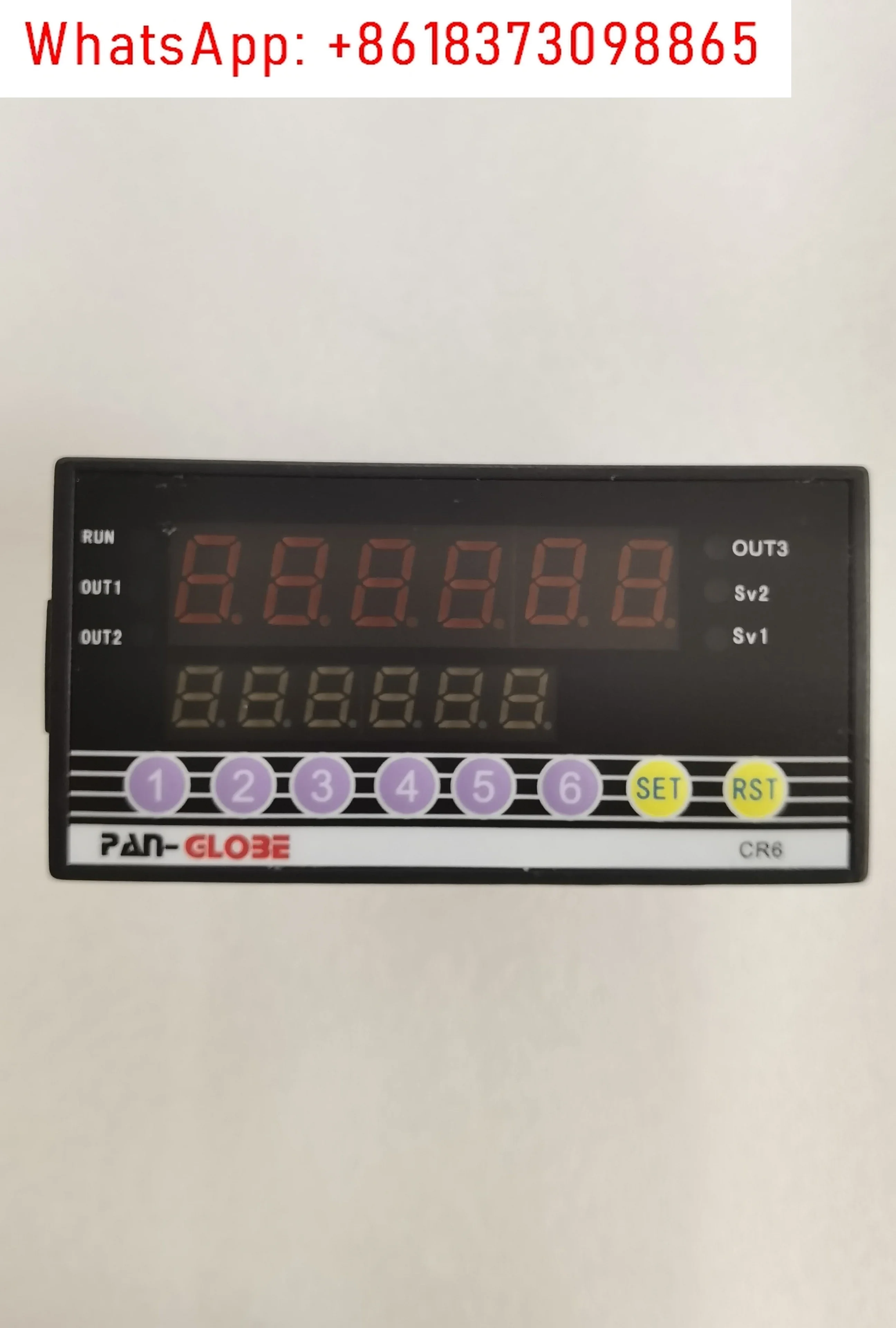 

CR6-P1S6-R0 Taiwan Panduit (PAN-GLOBE) single-segment six-bit, counter 48 * 96 size