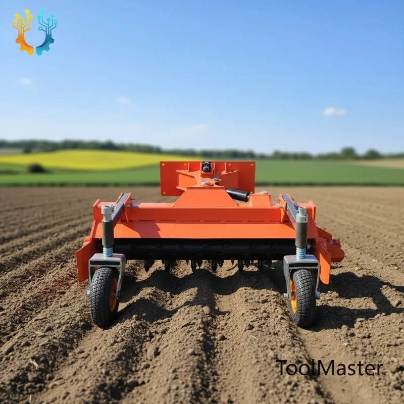 【2026】 Hydraulic Power Rake 1.4m Working Width, Professional Tractor Implement For Seedbed Preparation & Field Conditioning