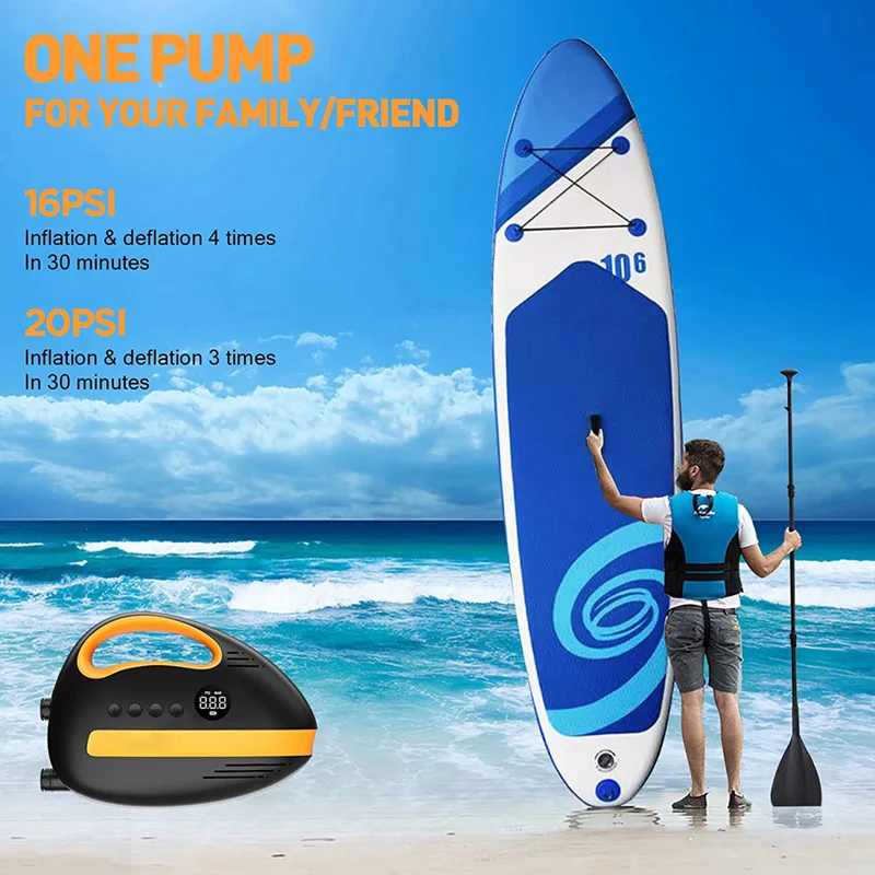 Kayak, inflatable boat, high-pressure electric air pump, kayak, non battery air pump