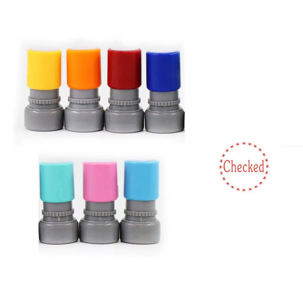 

Toy Stamps Kids Seal Scrapbooking Stamper Photosensitive Chapter Commentary Stamp Teaching stamp Encouragement Reward Seal