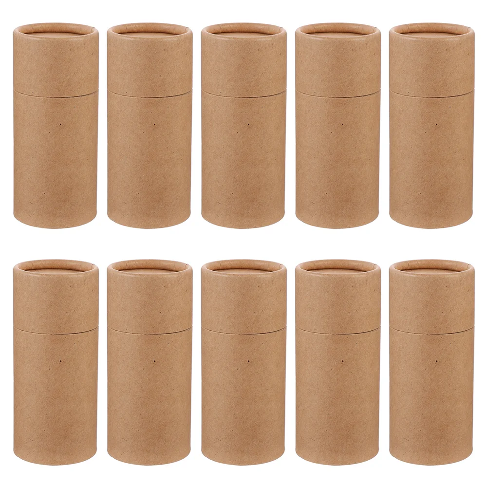 

15 Pcs Paper Tube Gift Box Storage Canister Jars Home Accessory Cylinder Accessories