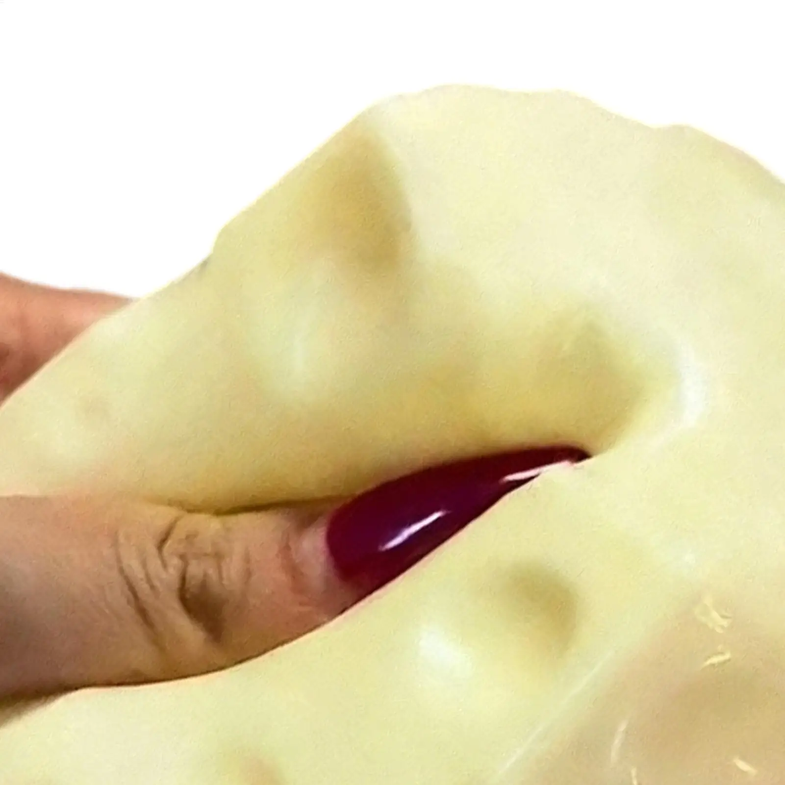 

Slow Rising Fidget Cheese Cube Squeeze Toy Calming Relaxation for Anxiety Relief for Kids Adults Students Classroom Home Dorm