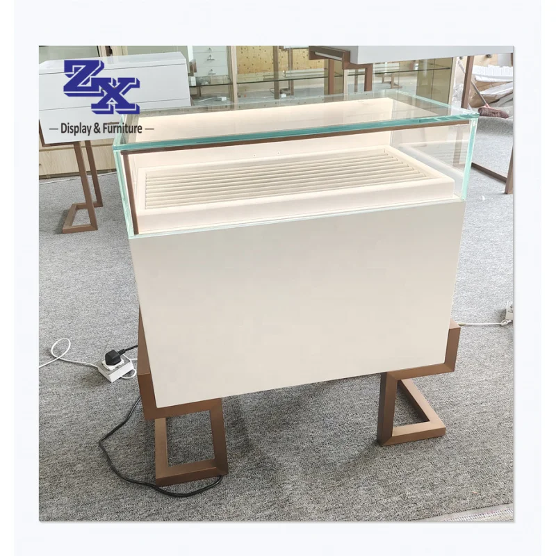 custom.High End Jewelry Cabinet showcase With Drawers Jewelry Display Furniture