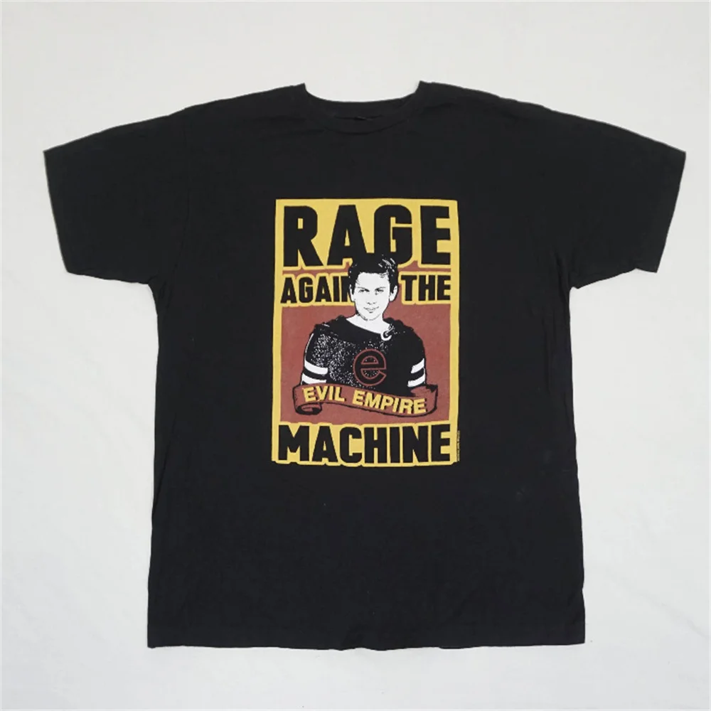 Rage Against the Machine Álbum T-Shirt Masculina, RATM 1992 Logo
