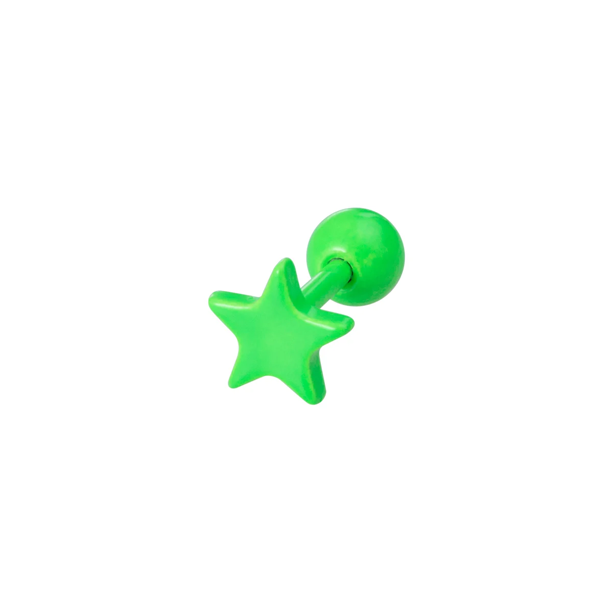 1/5pcs Colorful Star Stud Earrings for Women