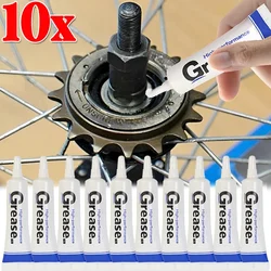 1-10pcs Auto Lubricant Machine Bearings Gears Valves Chains Lubrication Maintenance Tools Universal White Lithium Based Grease