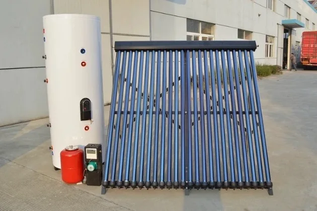 Stainless Steel Solar Tank Evacuated Tube High Pressure Split for Household Use High Efficiency Solar Water Heater System