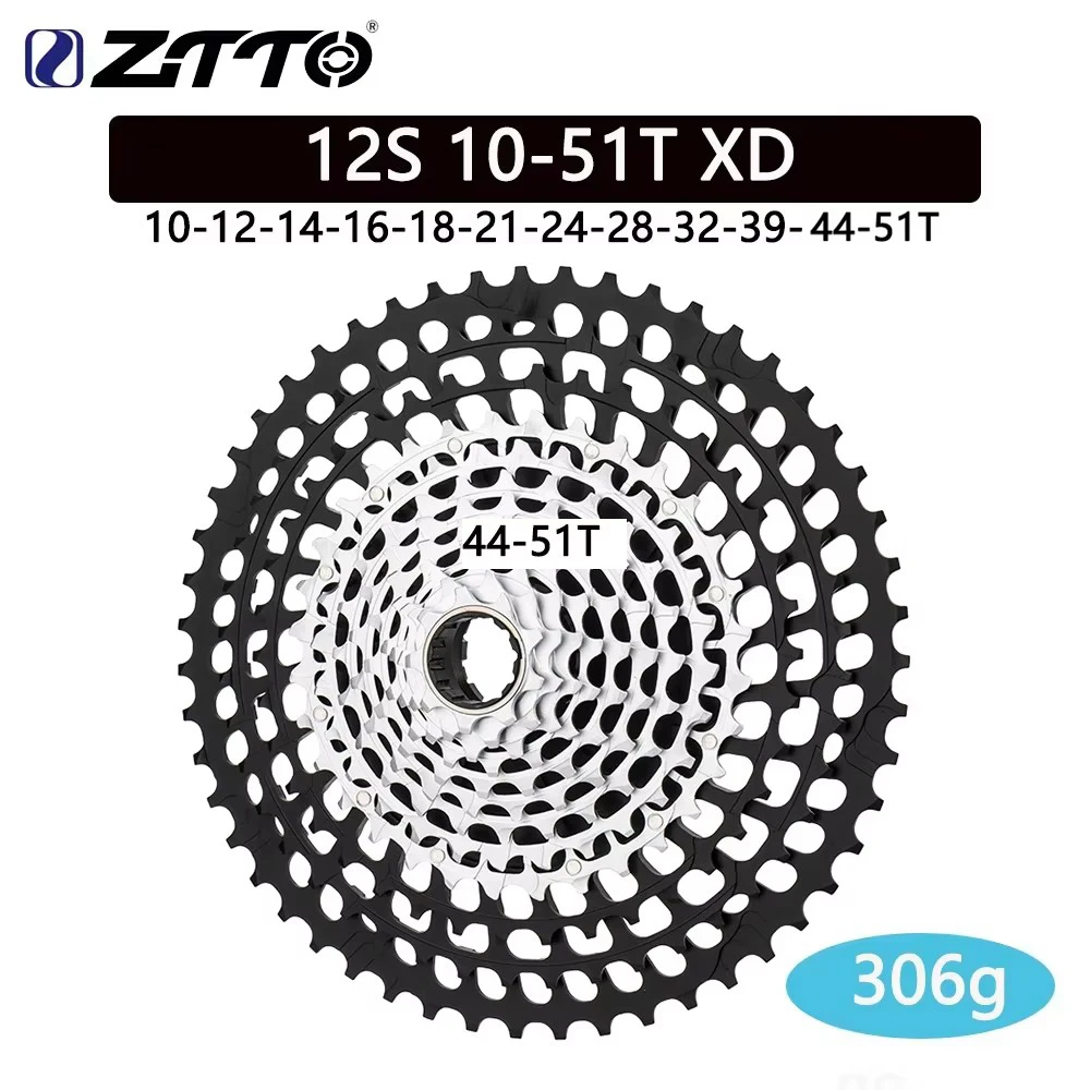 2025年QDT 50 Vol. 1〜12 ZTTO Ultimate MTB Bike 12 Speed XD Cassette 12S 9-46T 10-46T 10
