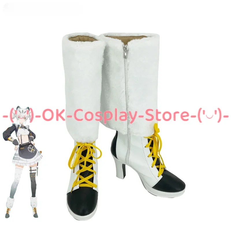 Game GRAY RAVEN PUNISHING Karenina Cosplay Shoes Nicole Demara Cosplay Boots Halloween Carnival Boots PU Shoes Prop Custom Made