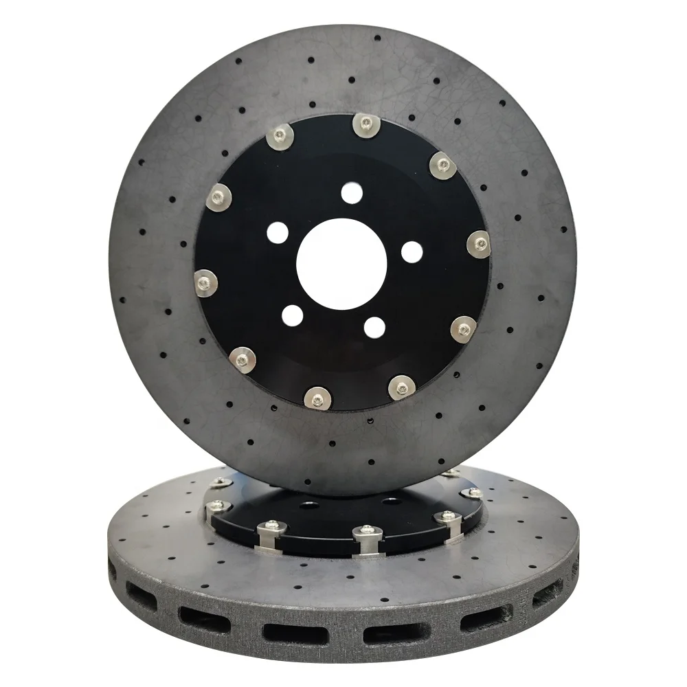Hsingyik OEM 68184587AB 68184587AE Front Carbon Ceramic Brake Disk Rotor For Dodge Challenger Srt Hellcat