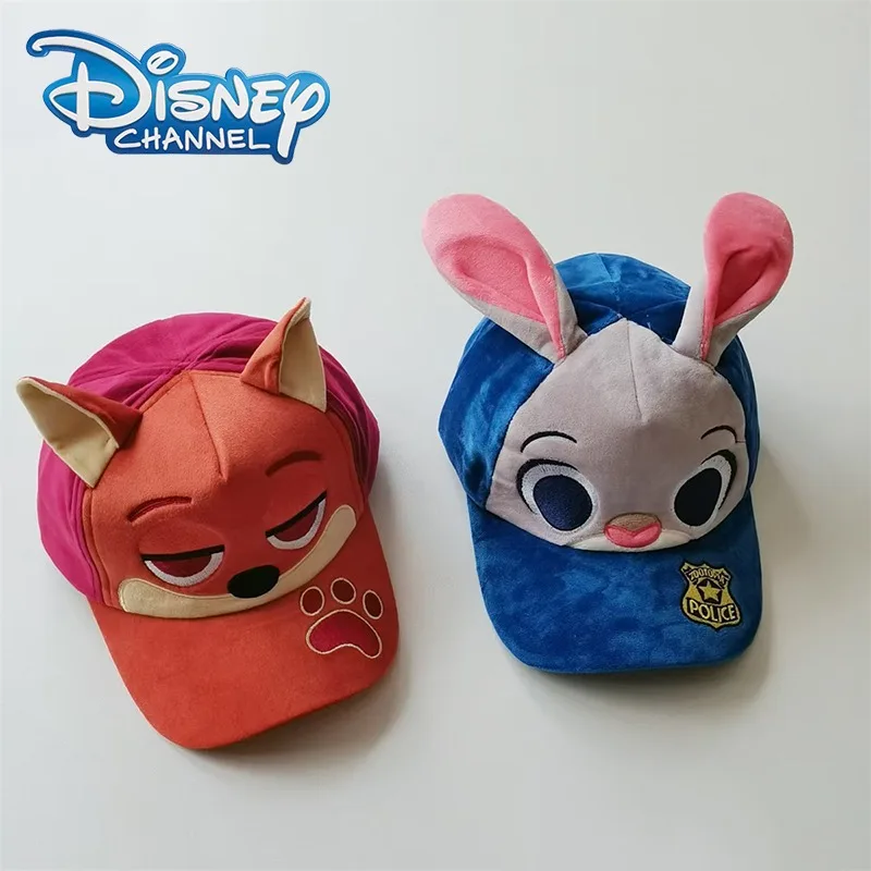 Neue Trendige Cartoon Maniac Zootopia 2 Judith Nick Niedliche Cartoon-Baseballkappe Entenschnabelmütze Freizeit-Reise-Sonnenschutz-Fotokappe Geschenk