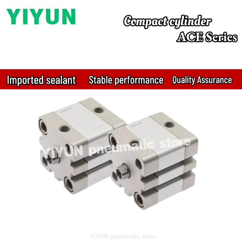 

ACE80,ACE100 ACE125X5B ACE125X10B X15X20X25X30X35X40X45X50X55X60X70X75X80X90X100B YIYUN Тонкий цилиндр серии ACE