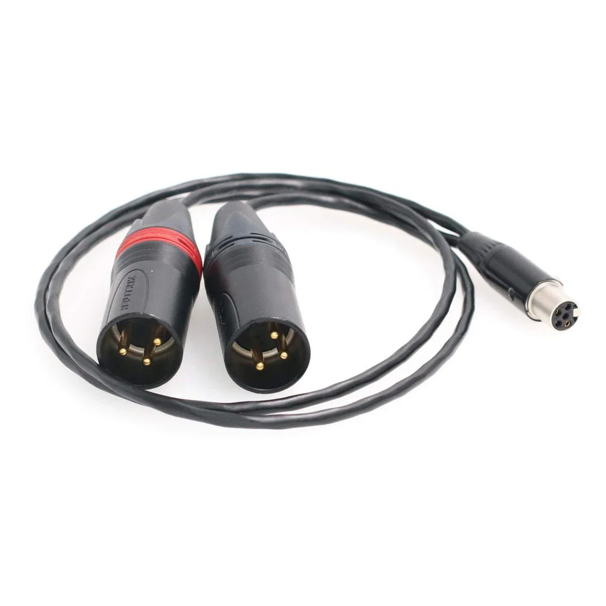 

TA5F Mini XLR 5 pin to Dual XLR 3 Pin Audio Cable for Zaxcom QRX Field Mixer/recorders Sound Devices 633 664 688 788T