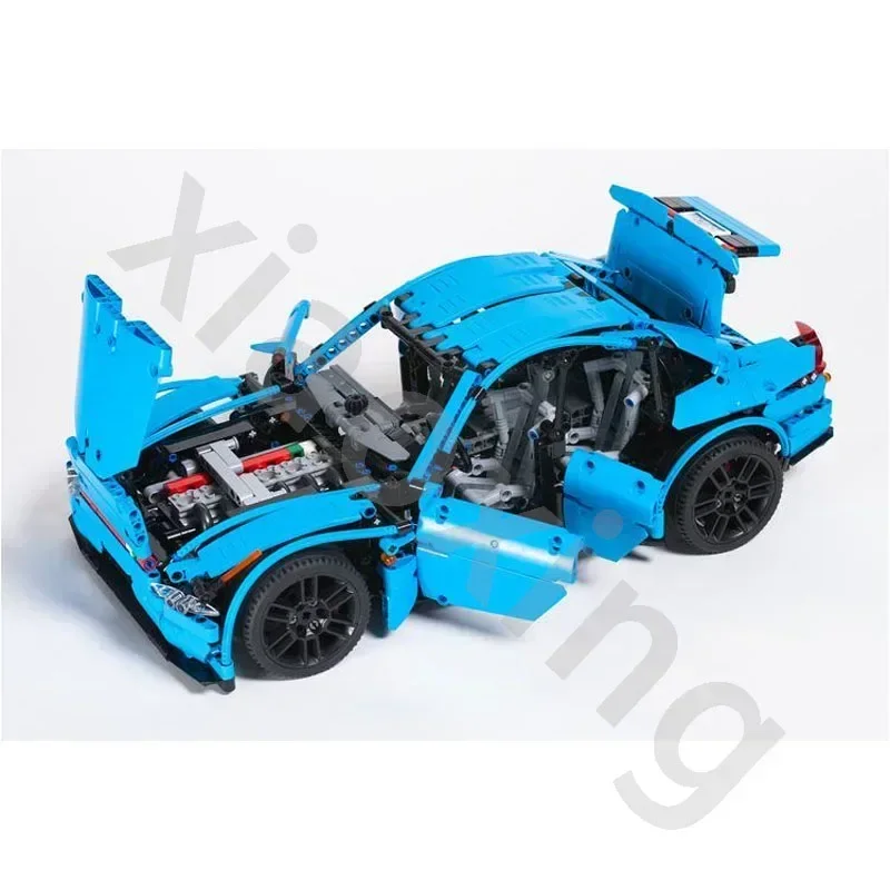 MOC-95432 New Cool Supercar 1:10 Building Block Model 2147 Parts Adult Kids Building Blocks Stitching Christmas Toy Present