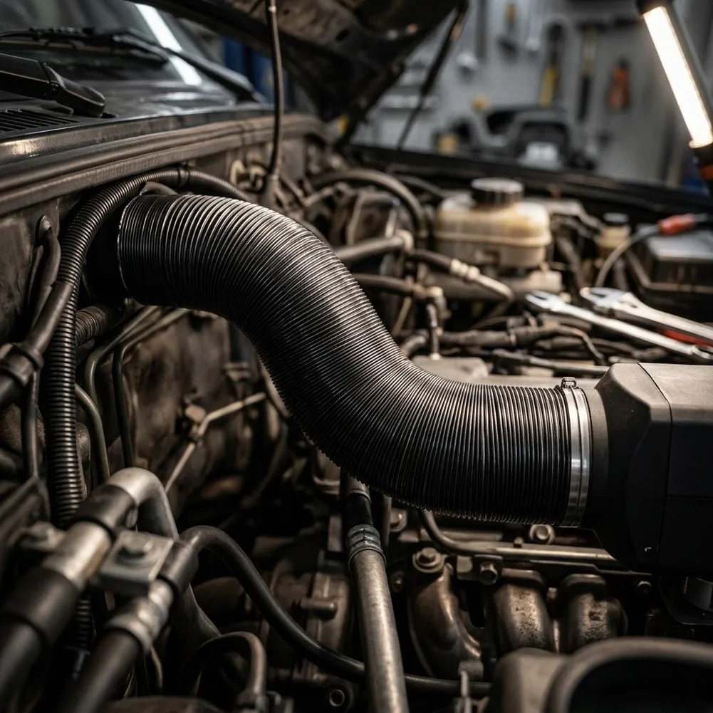 Flexible Aluminum Foil Air Duct Hose for Parking Heater Ventilation System with Material to Extended for service Life