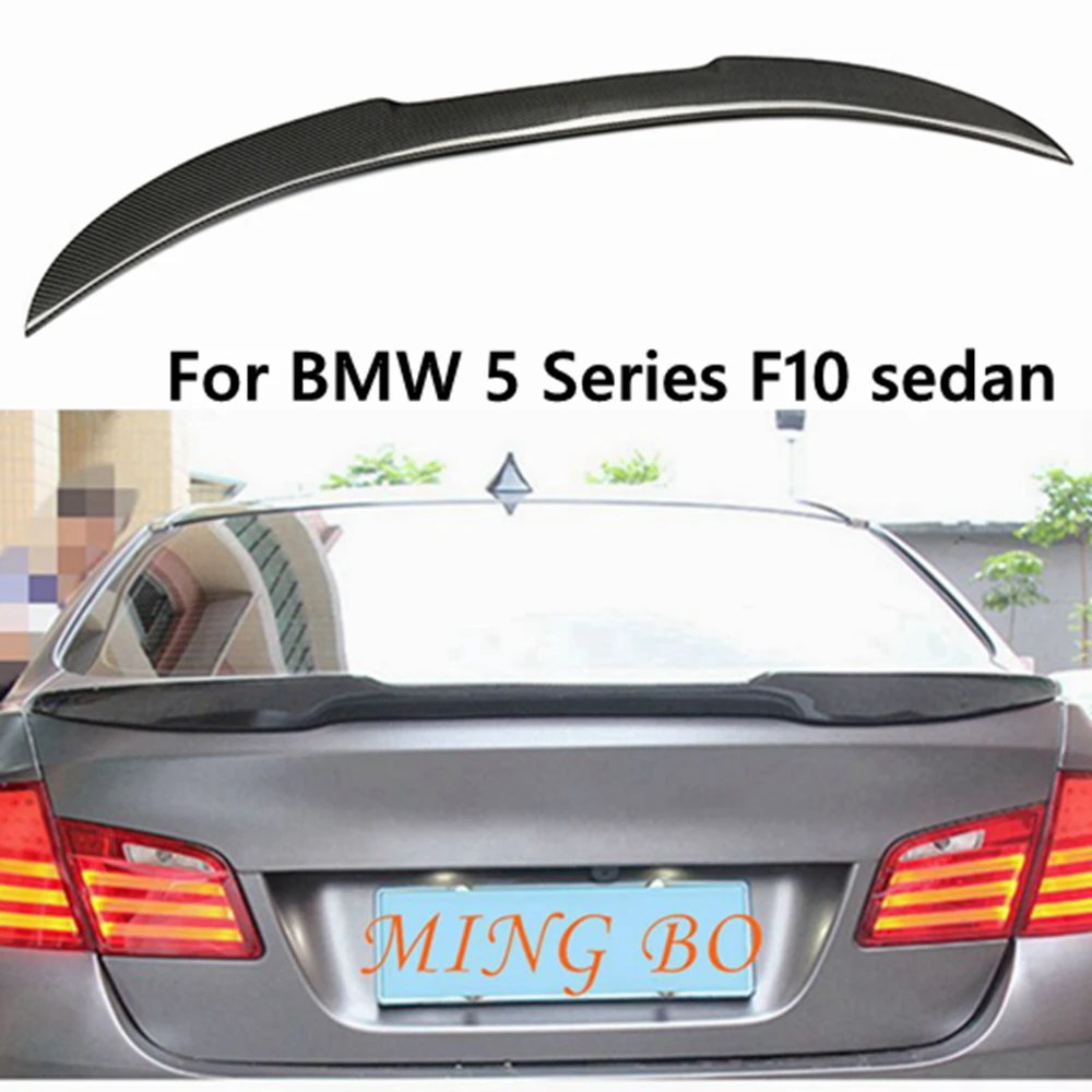 

For BMW 5 Series F10 F18/F10 M5 Sedan MM4 Style Carbon fiber Forged carbon Rear Spoiler Trunk wing 2009-2017