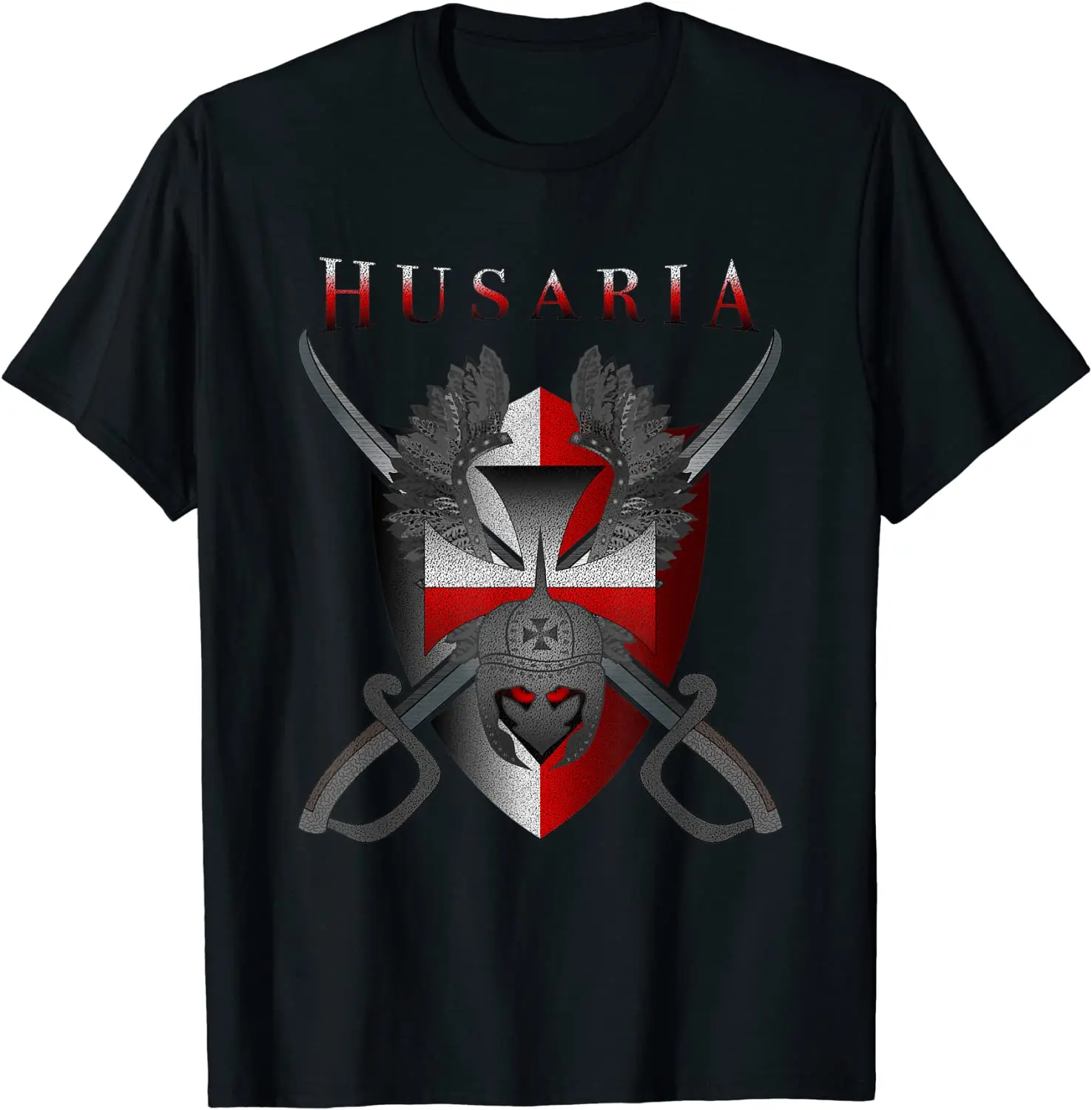 Polska Husaria Polish Winged Hussar T-Shirt. Summer Cotton Short Sleeve O-Neck Mens T Shirt New S-3XL