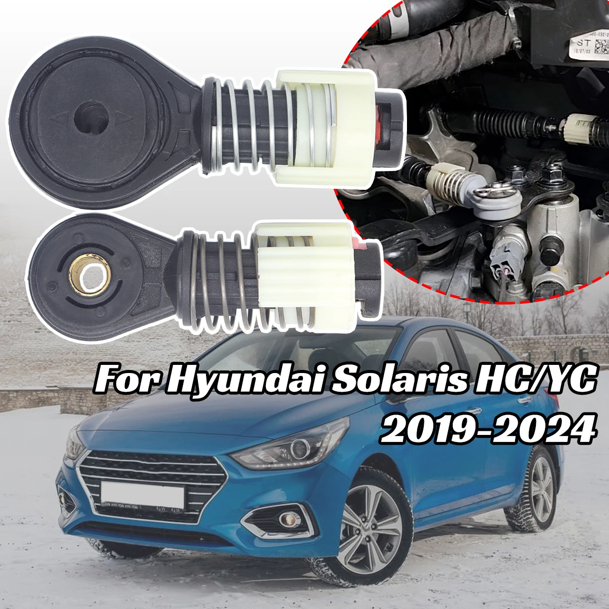 والعتاد التحول كابل الربط التحكم كوليت نهاية قضيب ربط لشركة هيونداي سولاريس HC YC i20 BC3 كونا OS علبة التروس شيفتر رافعة محدد