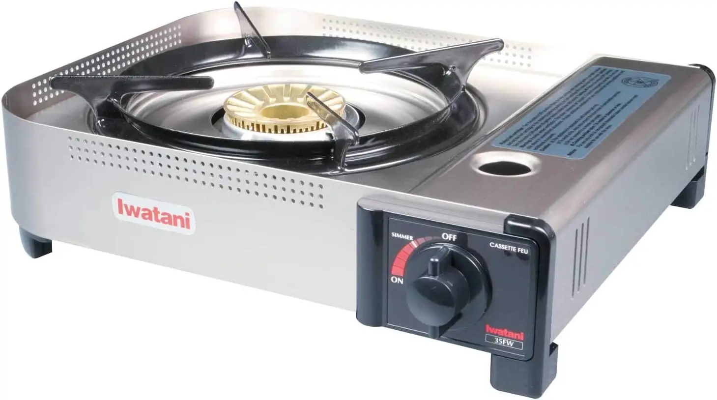 

35FW Single-Burner Butane Portable Cooktop Indoor & Outdoor Cooking Stove Medium