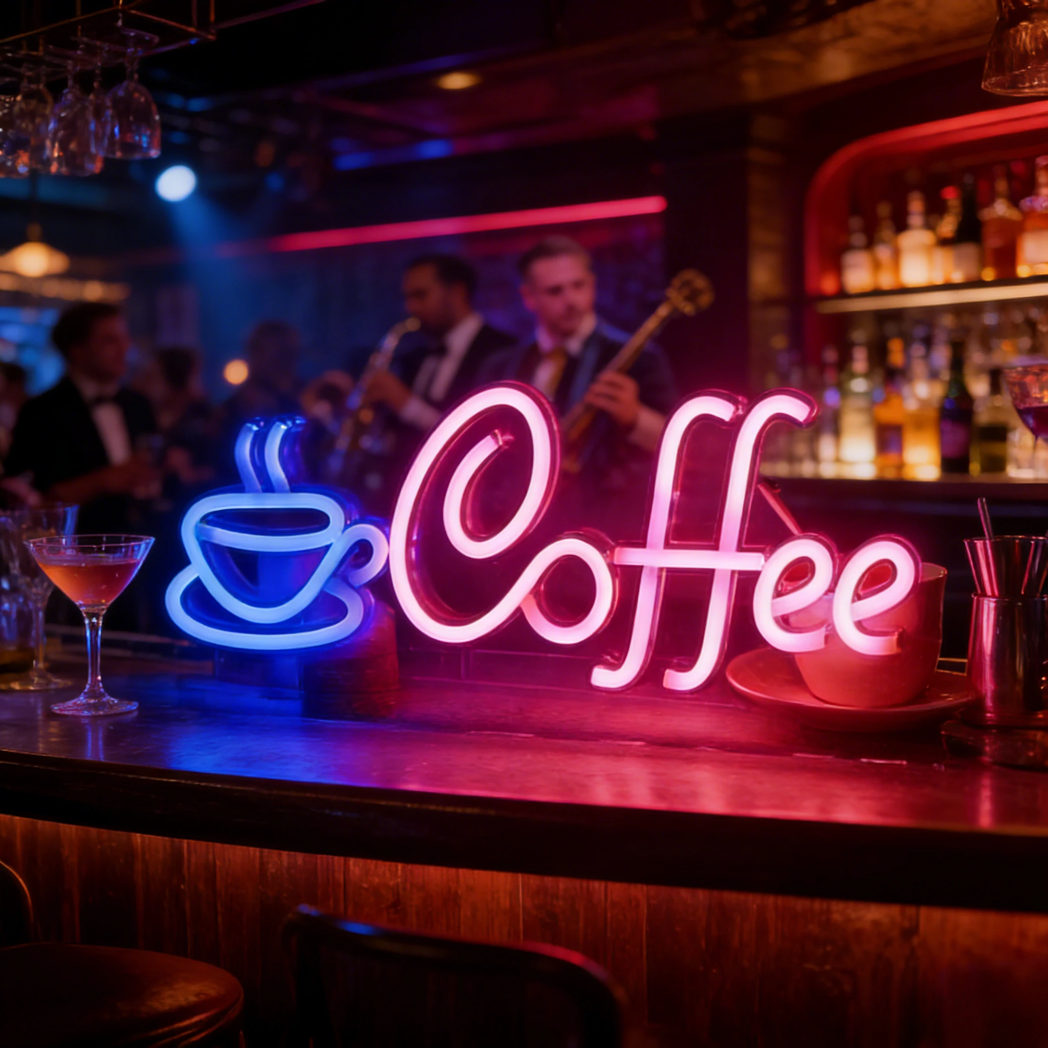 Letrero Luminoso LED de Neón con Forma de Cerveza, Alimentado por USB, para Tienda, Bar, Restaurante, Hotel, Fiesta, Decoración de Pared, Dormitorio, Cocina, Luz Nocturna