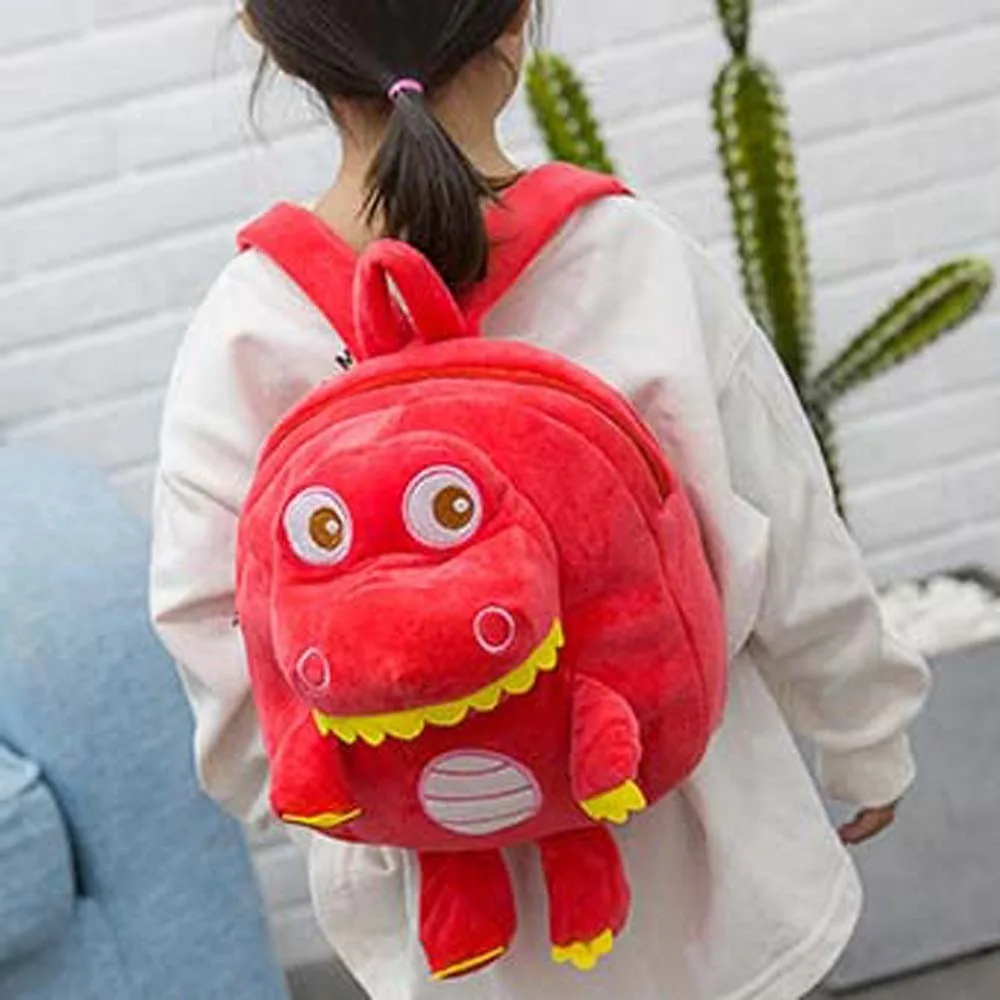 

Cute Kawaii Dinosaur Children Backpack Adjustable Straps Large Capacity Bag PP Cotton Soft Cartoon School Bag Gifts