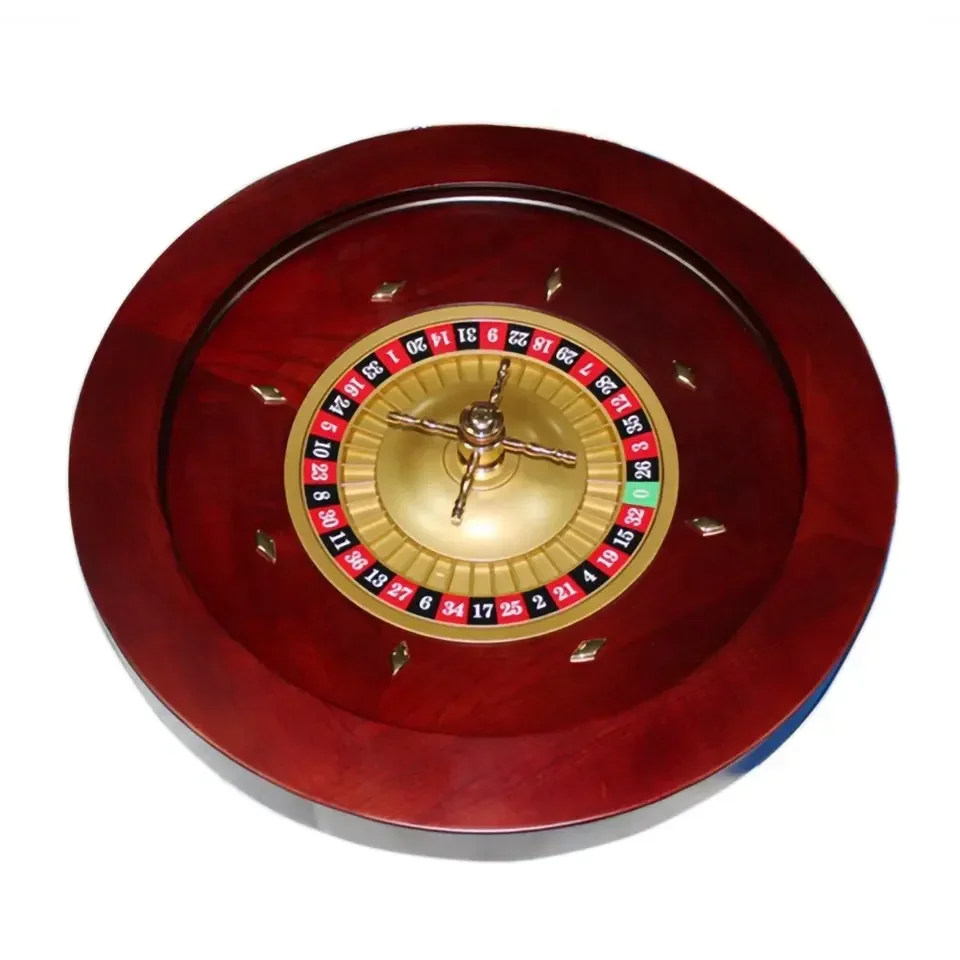 20inch Casino Wooden Roulette Wheel Solid Wooden Roulette Wheel Gambling Deluxe Roulette Wheel(single 