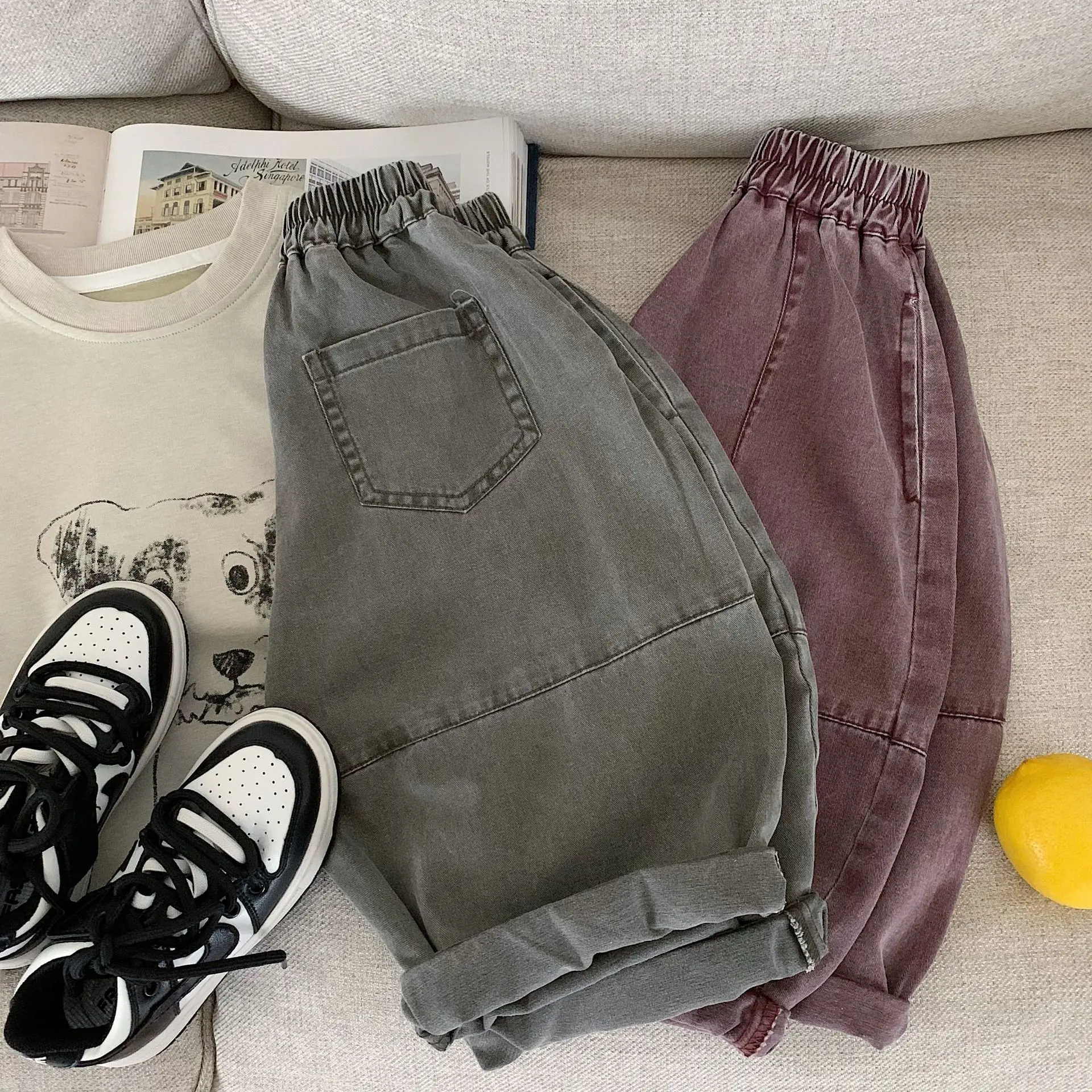 Children‘s Trousers 2026 Autumn New Men’s And Women‘s Loose Trousers And Children’s Pants