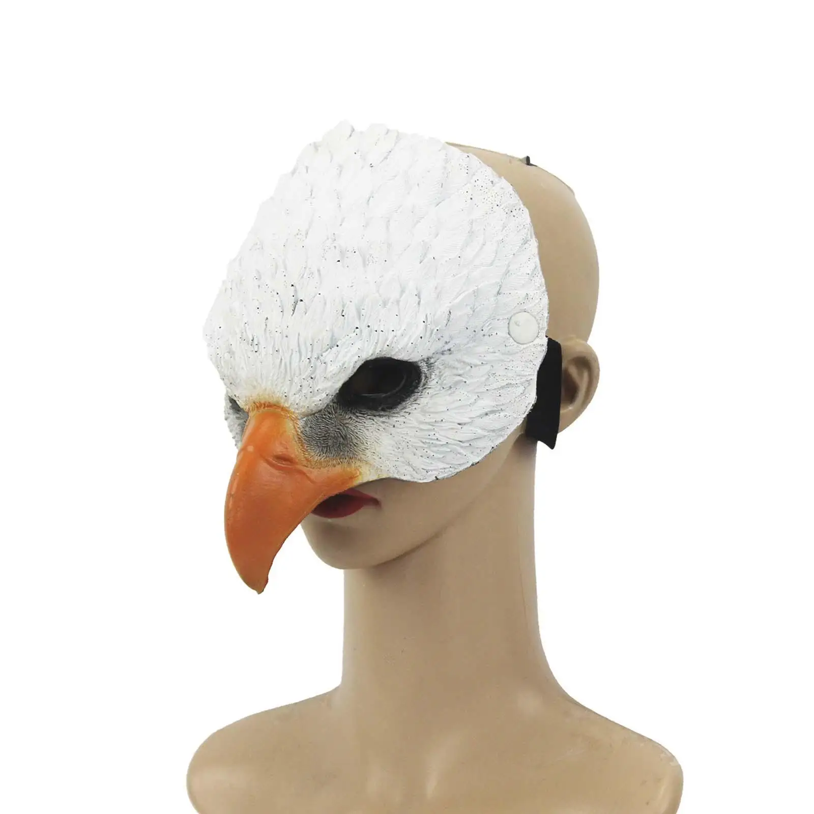 Máscara con forma de cabeza de águila, accesorio de disfraz para roles de cosplay, disfraces de festivales