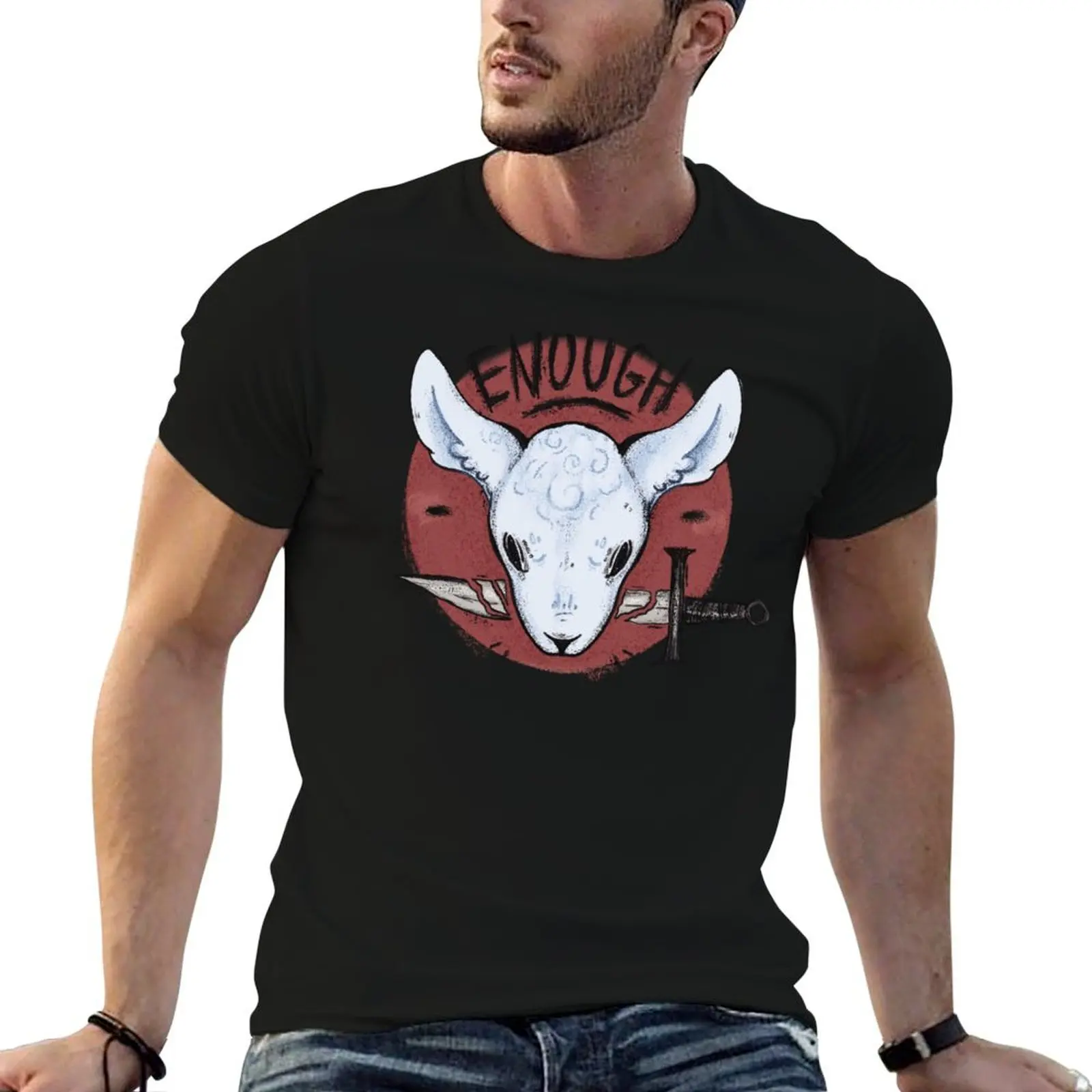 Sacrificial Lambs Broken Blade T-Shirt Sun Block Outdoor T-Shirt