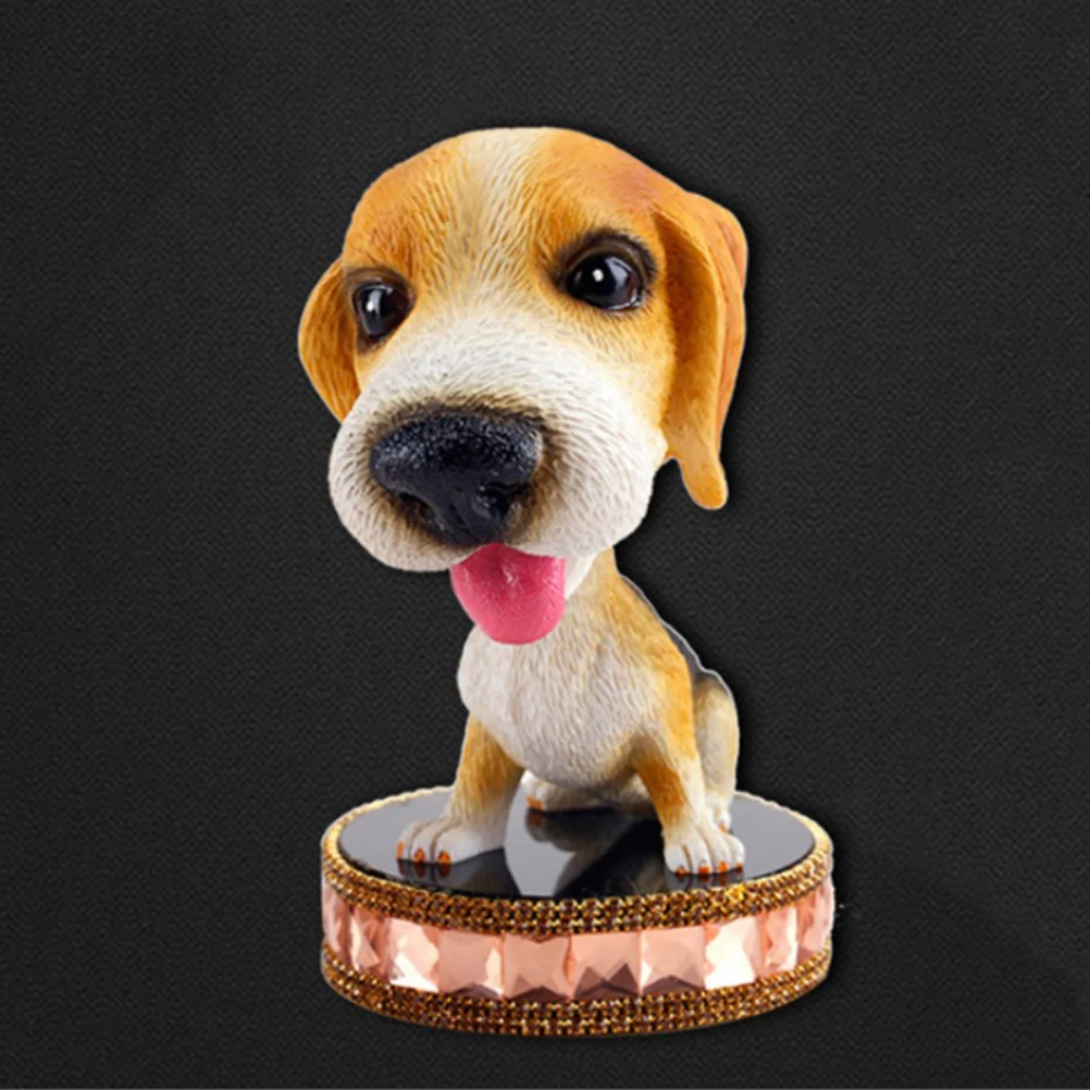 

Dog Cartoon Accessories Cute Car naments Home Decor Mini Figurines For Car Decoration Display Gift
