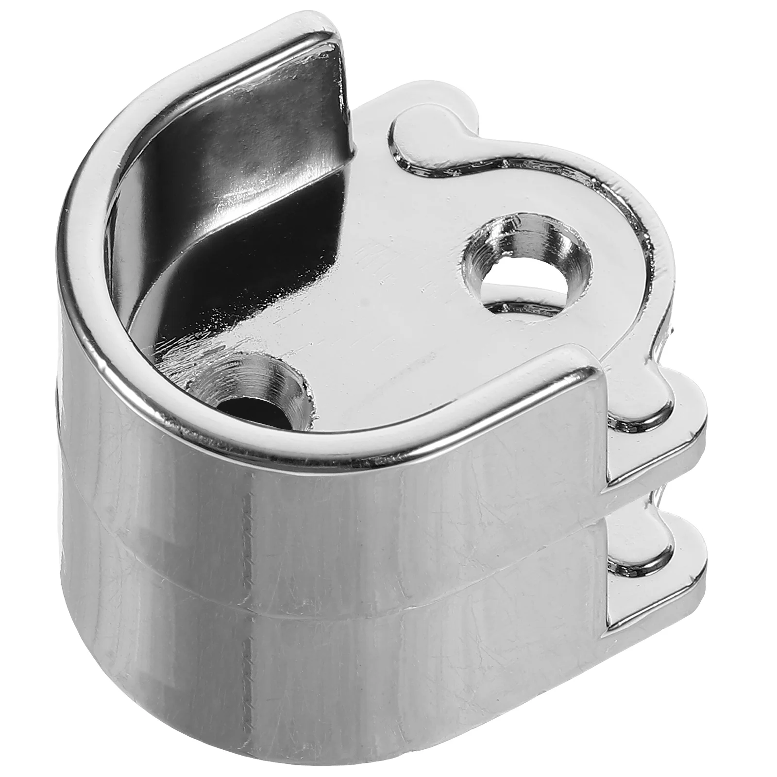 

2Pcs Flange Rod Bracket Stainless Steel Closet Rod Holder Shower Curtain Bracket For Wall 25mm Tube Home Shop Hotel Storage