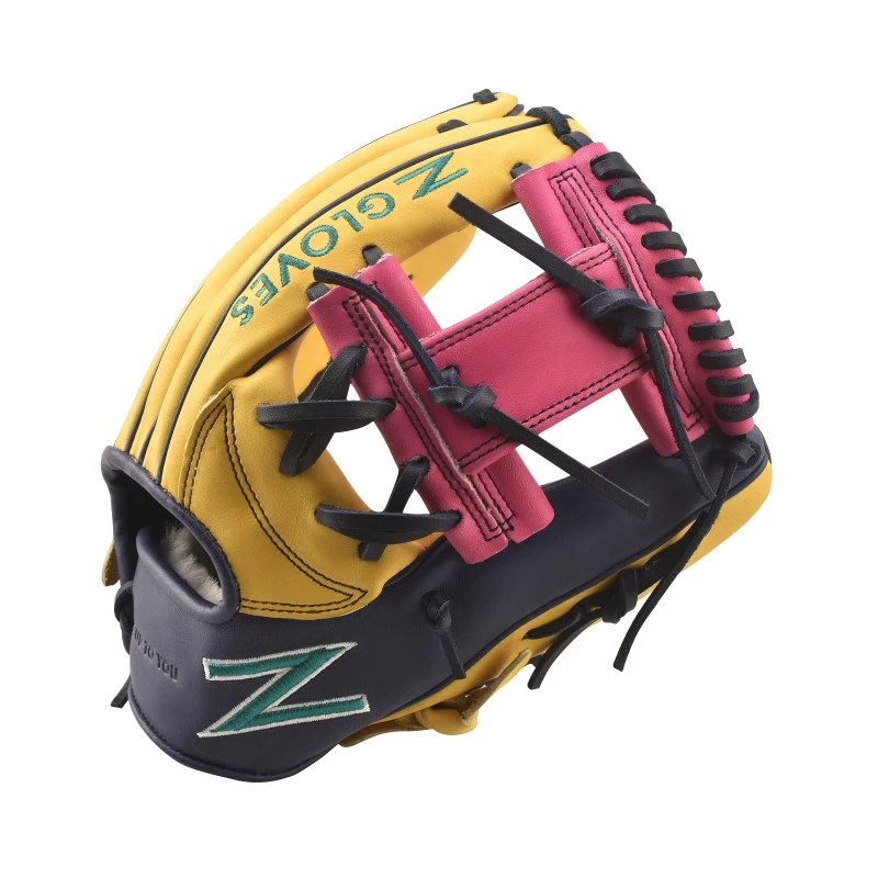 Best quality professional wholesale baseball gloves  & softball gloves japanese kip leather baseball glove