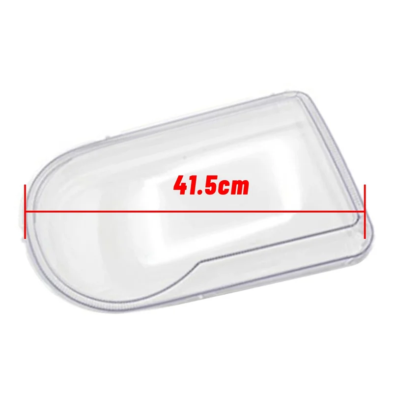 Cubierta de lente transparente para faro delantero izquierdo, carcasa de luz automática para Chrysler 300C 2007-2010