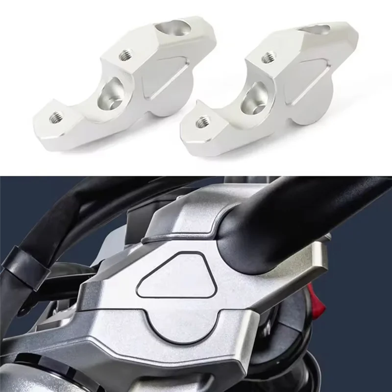 Kit de abrazadera de mango de montaje de barra elevadora de manillar de motocicleta para BMW R 1300 GS R1300gs R1300GSA R1300GS Adventure 2023-2025-AD39