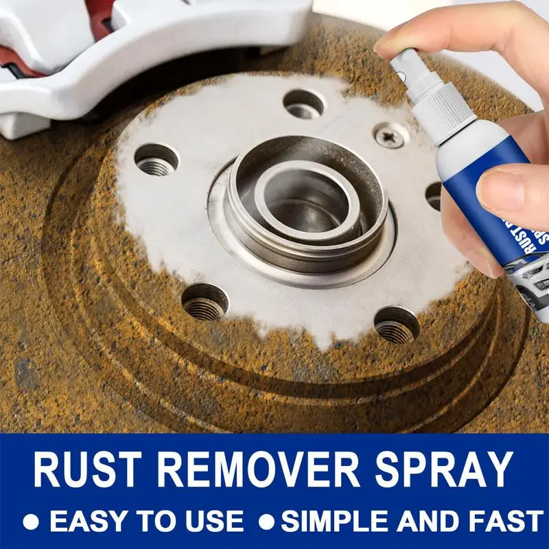 Rust Removal Spray para pintura do carro, inibidor de ferrugem, remova partículas de ferro, motocicleta, rv, barco, 30ml