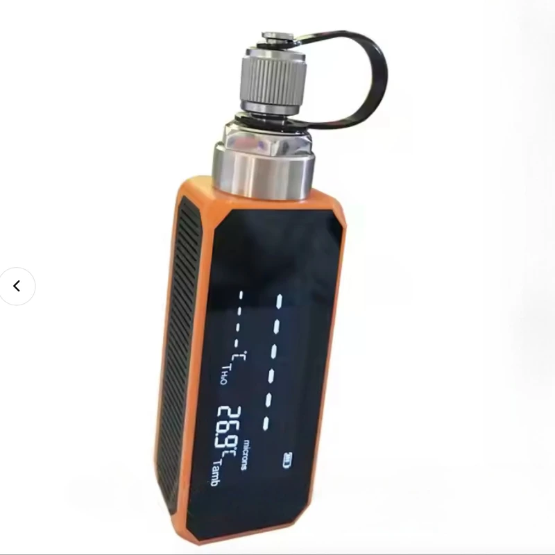 

VGW-Mini Wireless Digital Vacuum Gauge with Adaptor Rechargeable Pressure Tester Meter Alarms Via APP , 1/4" SAE