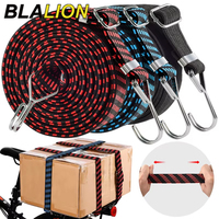 BLALION Motorcycle Elastics Rubber Luggage Rope Cord Hook Bikes Rope Tie Car Luggage Roof Rack Strap Fixed Hook Moto Accessories
