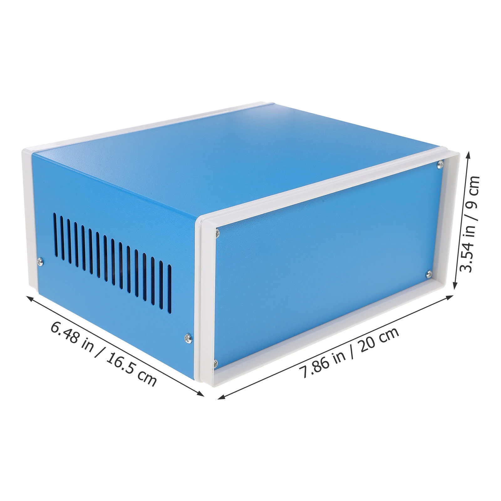 Caso de projeto gabinete de metal para projeto eletrônico substituição caso de projeto eletrônico caixa de armazenamento de projeto ferramenta em casa