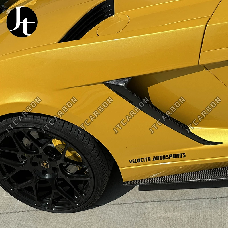 Aberturas laterais de fibra de carbono para Lamborghini Gallardo LP540/LP550/LP560 2008-2012 Body Kit