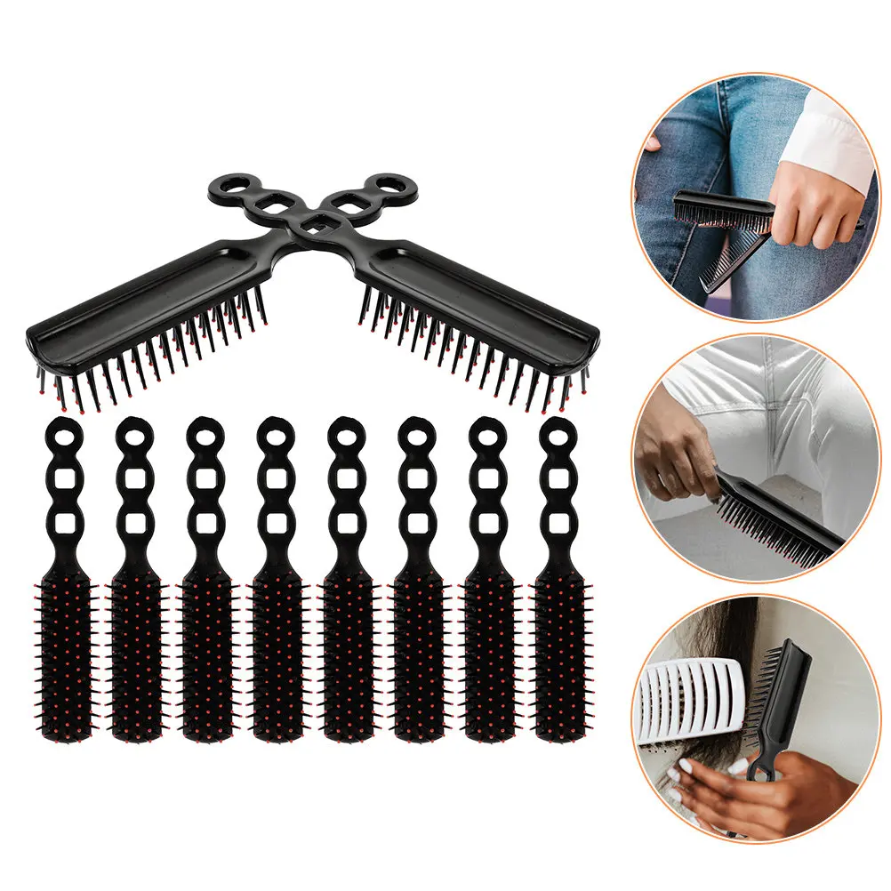 24Pcs Scalp Massage Combs Professional Hair Women Detangling Blow Drying Styling Care Travel Brush Bulk