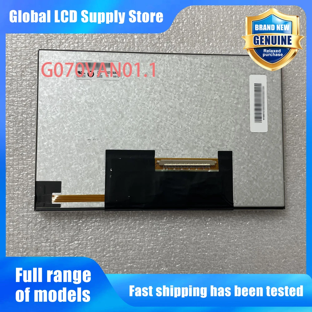 G070VAN01.1 New Original A-Grade 7 inch 800x480 LCD Display Screen for Automotive/Navigation