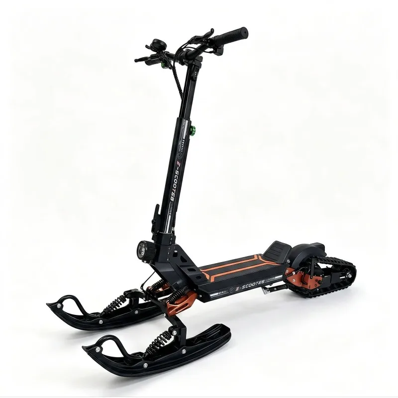 Winter electric three-in-one sled scooter