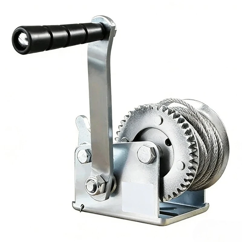 Manual hand winch, winch, winch, small lifting