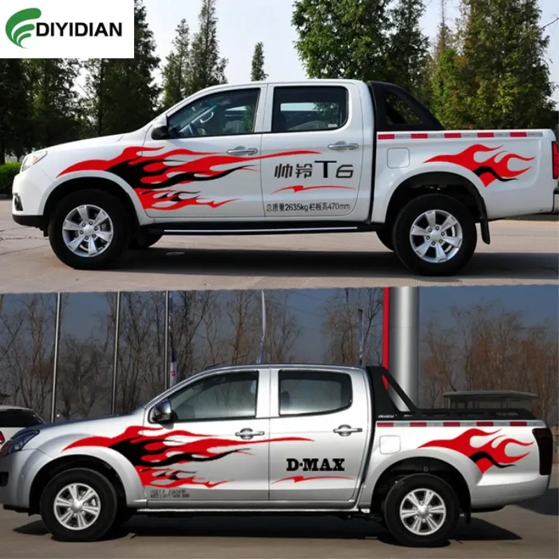 

Car stickers FOR Isuzu DMAX body exterior modification customized special decal film